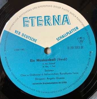 3LP Giuseppe Verdi: Ein Maskenball (3xLP+BOX+BOOKLET)