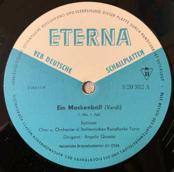 3LP Giuseppe Verdi: Ein Maskenball (3xLP+BOX+BOOKLET)