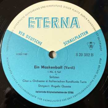 3LP Giuseppe Verdi: Ein Maskenball (3xLP+BOX+BOOKLET)