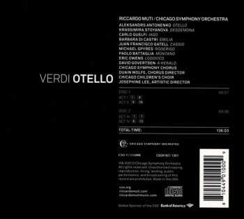 2CD/Doos Giuseppe Verdi: Otello