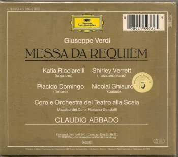 2CD Giuseppe Verdi: Requiem