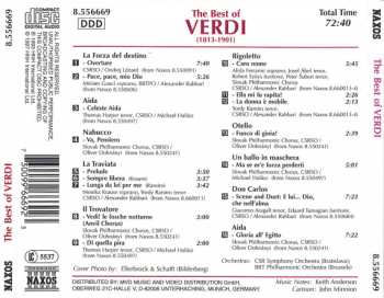 CD Giuseppe Verdi: The Best Of Verdi