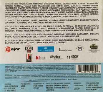 11DVD/Doos Giuseppe Verdi: Tutto Verdi: The Operas, Volume 3 (1855-1893)