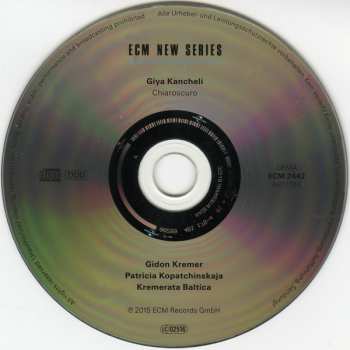 CD Giya Kancheli: Chiaroscuro