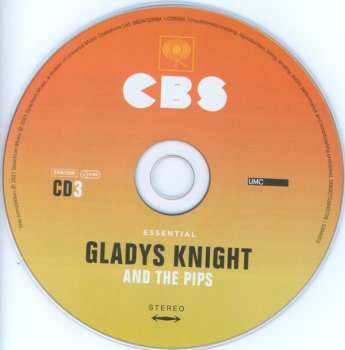 3CD Gladys Knight And The Pips: Essential 