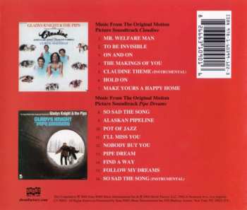 CD Gladys Knight And The Pips: Claudine / Pipe Dreams: Original Soundtracks