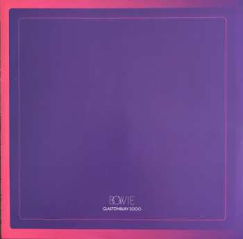3LP David Bowie: Glastonbury 2000