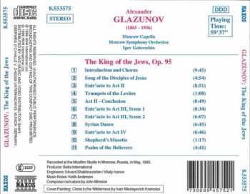 CD Alexander Glazunov: The King Of The Jews 