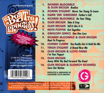 CD Glen Brown: Boat To Progress! (The Original Pantomine Vocal Collection 1970-74)