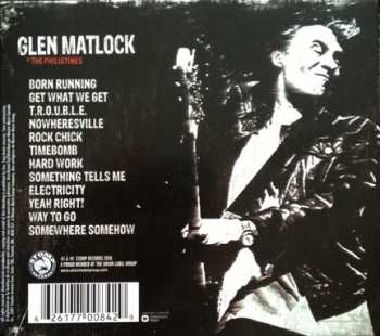 CD Glen Matlock & The Philistines: Born Running DIGI