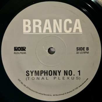 2LP Glenn Branca: Symphony No. 1 (Tonal Plexus)