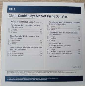 4CD Wolfgang Amadeus Mozart: Glen Gould Plays Mozart Piano Sonatas