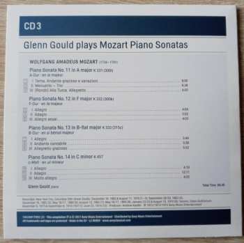 4CD Wolfgang Amadeus Mozart: Glen Gould Plays Mozart Piano Sonatas