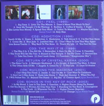 6CD/Doos Glenn Hughes: Justified Man – The Studio Albums 1995-2003