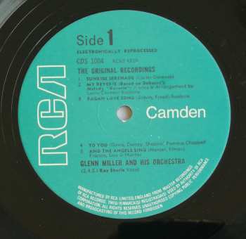 LP Glenn Miller And His Orchestra: The Original Recordings