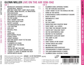 2CD Glenn Miller: Live On The Air 1938-1942