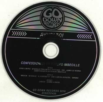 CD Gli Avvoltoi: Confessioni Di Un Povero Imbecille