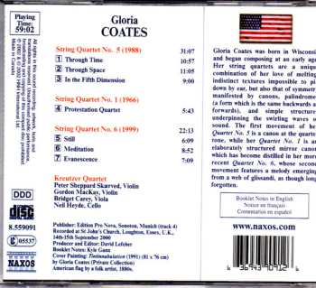 3CD/Doos Gloria Coates: String Quartets 1-9