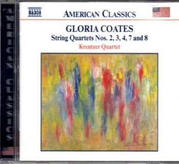 3CD/Doos Gloria Coates: String Quartets 1-9