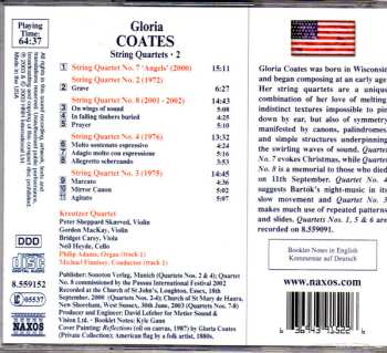 3CD/Doos Gloria Coates: String Quartets 1-9