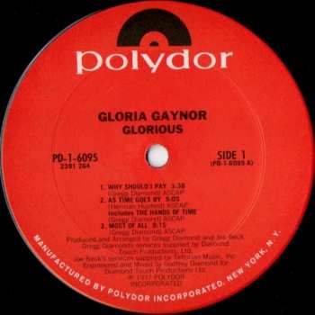 LP Gloria Gaynor: Glorious
