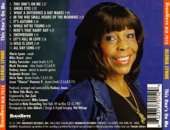 CD Gloria Lynne: This One's On Me