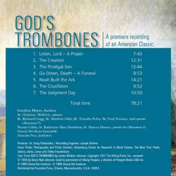 CD Gloriae Dei Cantores: God's Trombones