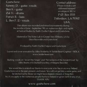 CD Goatwhore: The Eclipse Of Ages Into Black