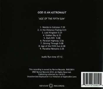 CD God Is An Astronaut: Age Of The Fifth Sun