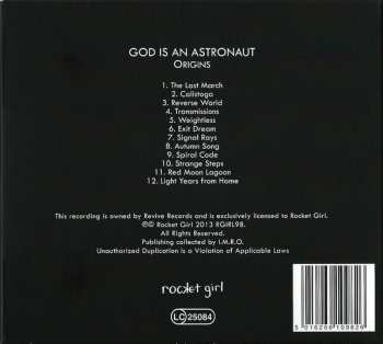 CD God Is An Astronaut: Origins DIGI