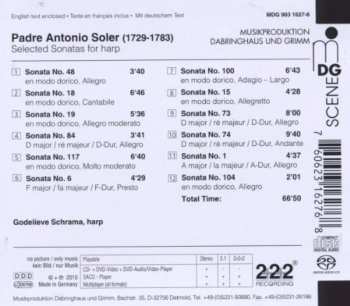 SACD Padre Antonio Soler: Soler: Selected Sonatas For Harp