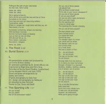 CD Godley & Creme: Music From 'Consequences' + L