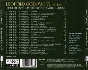 CD Leopold Godowsky: Studies On Chopin Op. 10