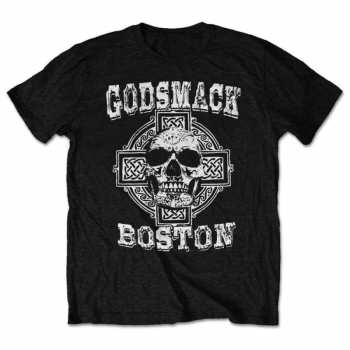 Merch Godsmack: T-shirt Boston Skull 