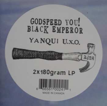 2LP Godspeed You! Black Emperor: Yanqui U.X.O.
