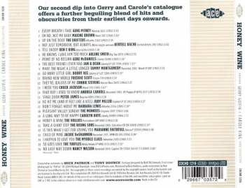CD Goffin And King: Honey & Wine (Another Gerry Goffin & Carole King Song Collection)