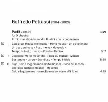 CD Gianandrea Noseda: Coro Di Morti • Noche Oscura • Quattro Inni Sacri • Partita