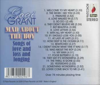CD Gogi Grant: Mad About The Boy