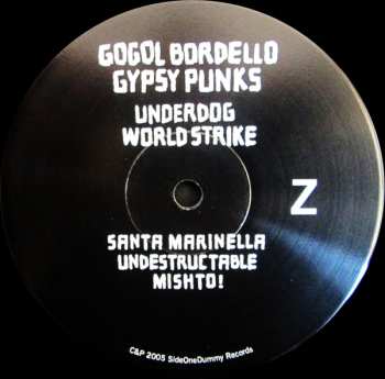 2LP Gogol Bordello: Gypsy Punks (Underdog World Strike)