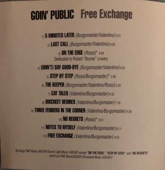 CD Goin' Public: Free Exchange