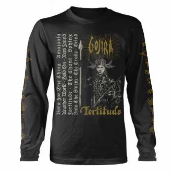 Merch Gojira: T-shirt Met Lange Mouwen Fortitude Tracklist (organic Ls)