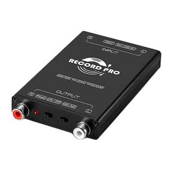 Audiotechnika RecordPro Předzesilovač MM/MC