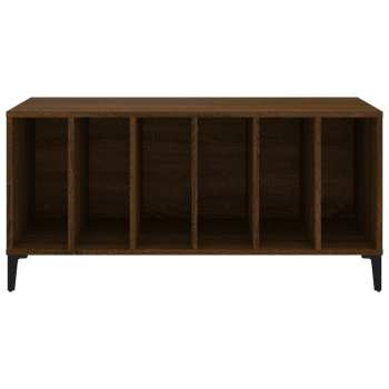 Audiotechnica Goka Skříňka s přihrádkami na LP desky - kovové nohy Hnědý dub (831988)