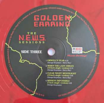 2LP Golden Earring: The N.E.W.S. Sessions CLR | LTD