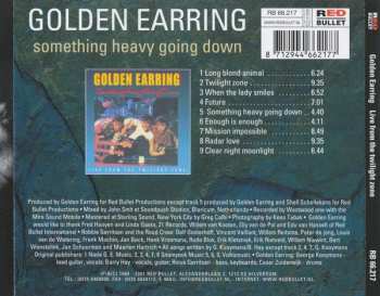 CD Golden Earring: Something Heavy Going Down (Live From The Twilight Zone)