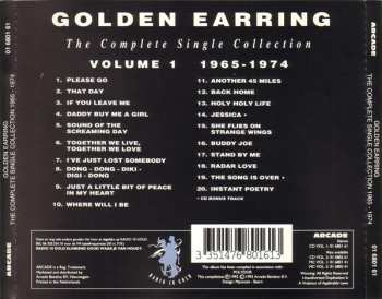 CD Golden Earring: The Complete Single Collection Volume 1 1965-1974