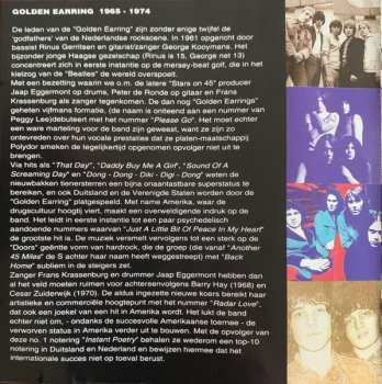 CD Golden Earring: The Complete Single Collection Volume 1 1965-1974