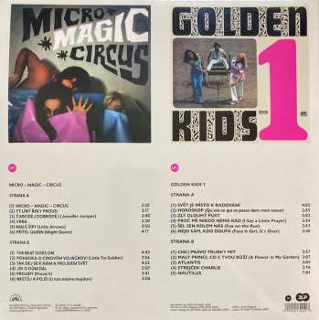 2LP Golden Kids: Micro-Magic-Circus / Golden Kids 1