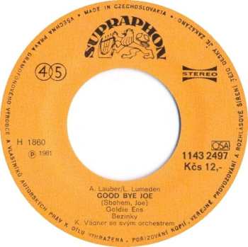 SP Goldie Ens: Tuesday (Úterý) / Good Bey Joe (Sbohem, Joe)