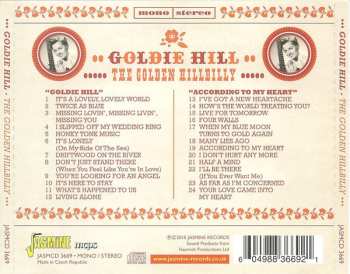 CD Goldie Hill: The Golden Hillbilly - 2 Original LPs On 1 CD